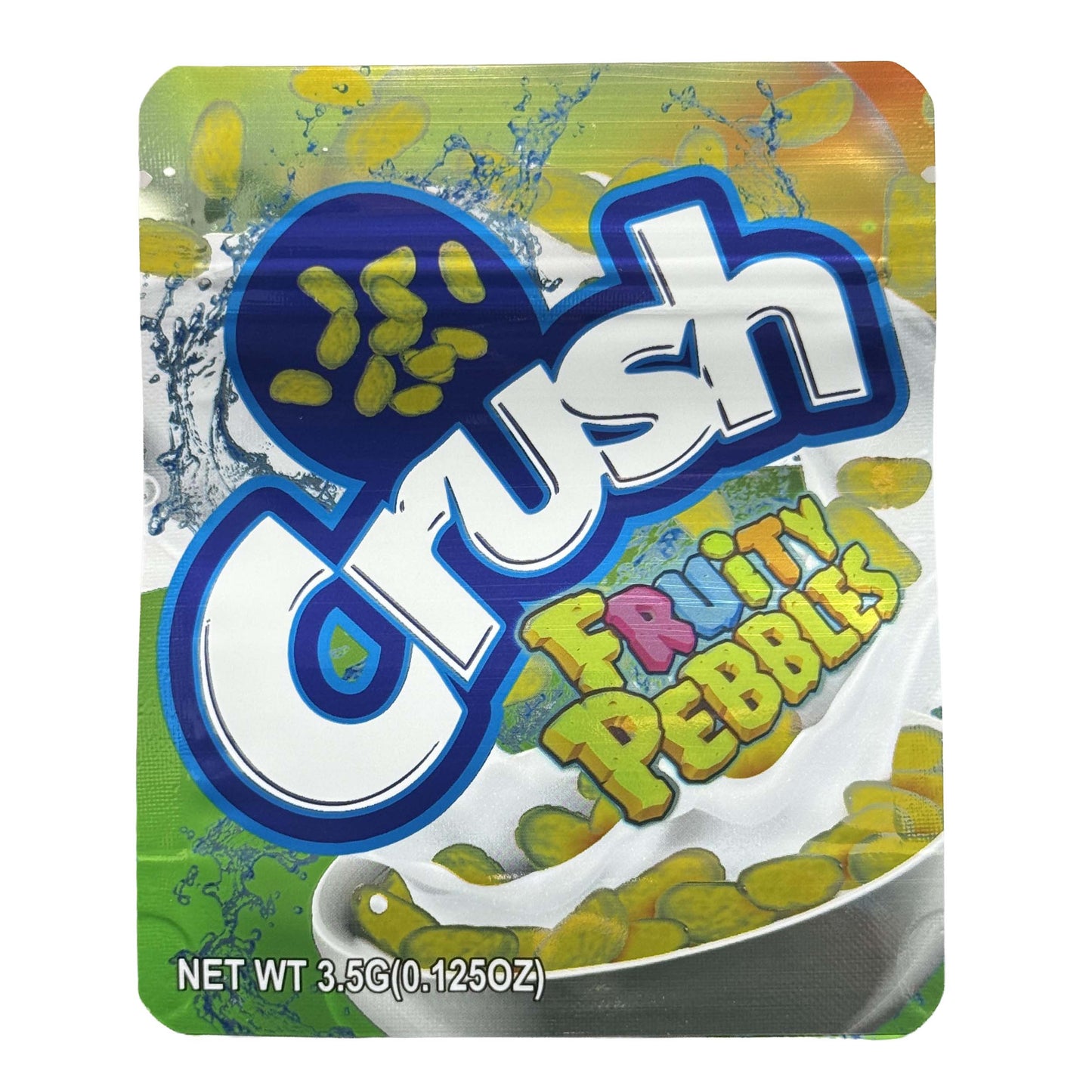 50 Pack - 3.5g Exotic Mylar Bags - Crush - Fruity Pebbles