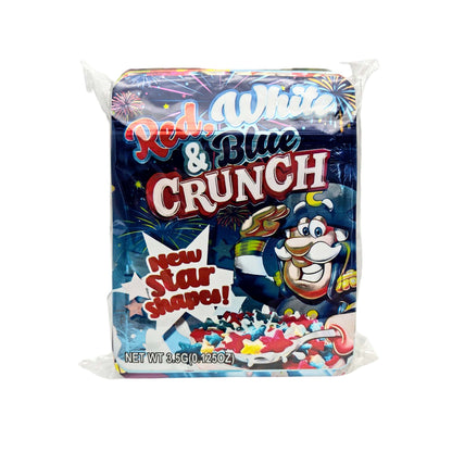 50 Pack - 3.5g Exotic Mylar Bags - Red, White & Blue Crunch