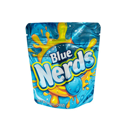 50 Pack - 3.5g Exotic Mylar Bags - Blue Nerds