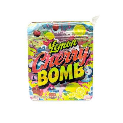 50 Pack - 3.5g Exotic Mylar Bags - Lemon Cherry Bomb