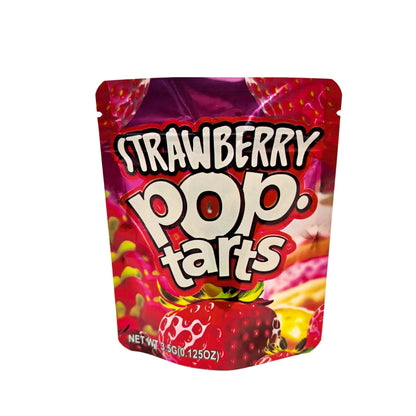50 Pack - 3.5g Exotic Mylar Bags - Strawberry Pop Tarts