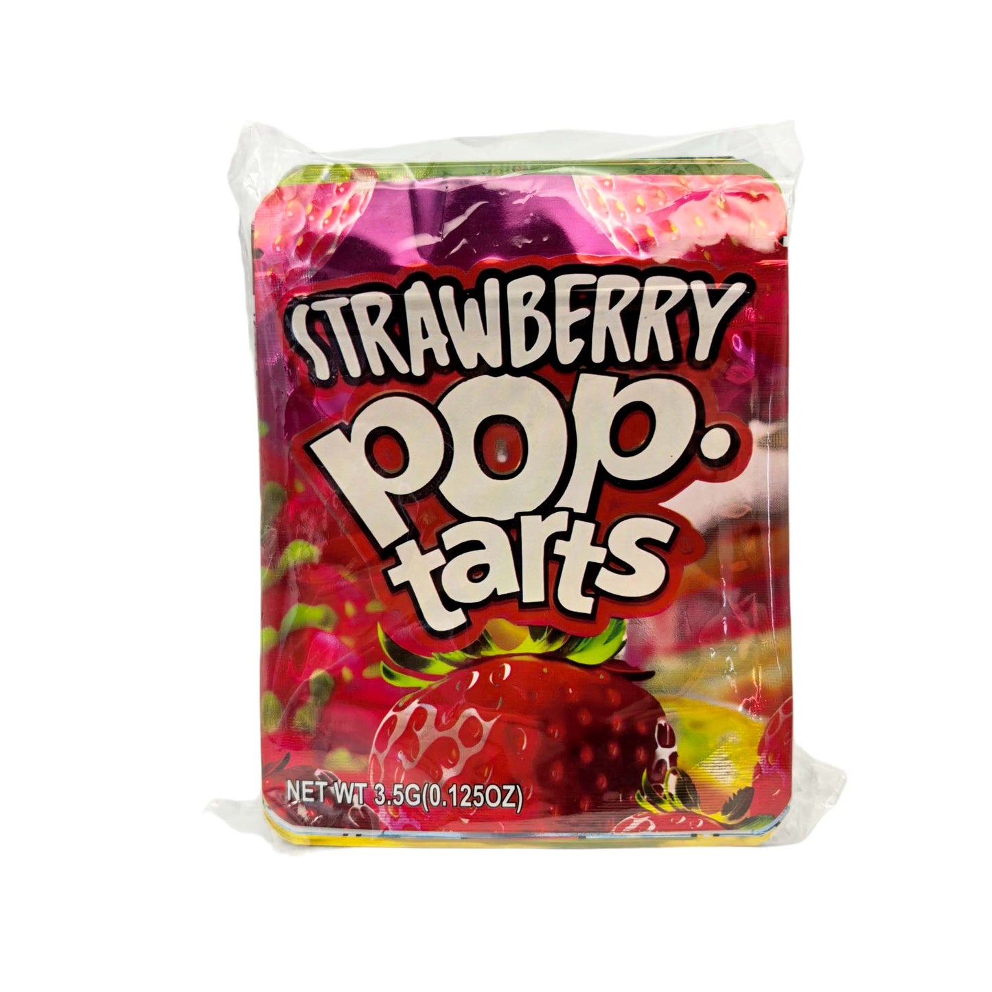 50 Pack - 3.5g Exotic Mylar Bags - Strawberry Pop Tarts