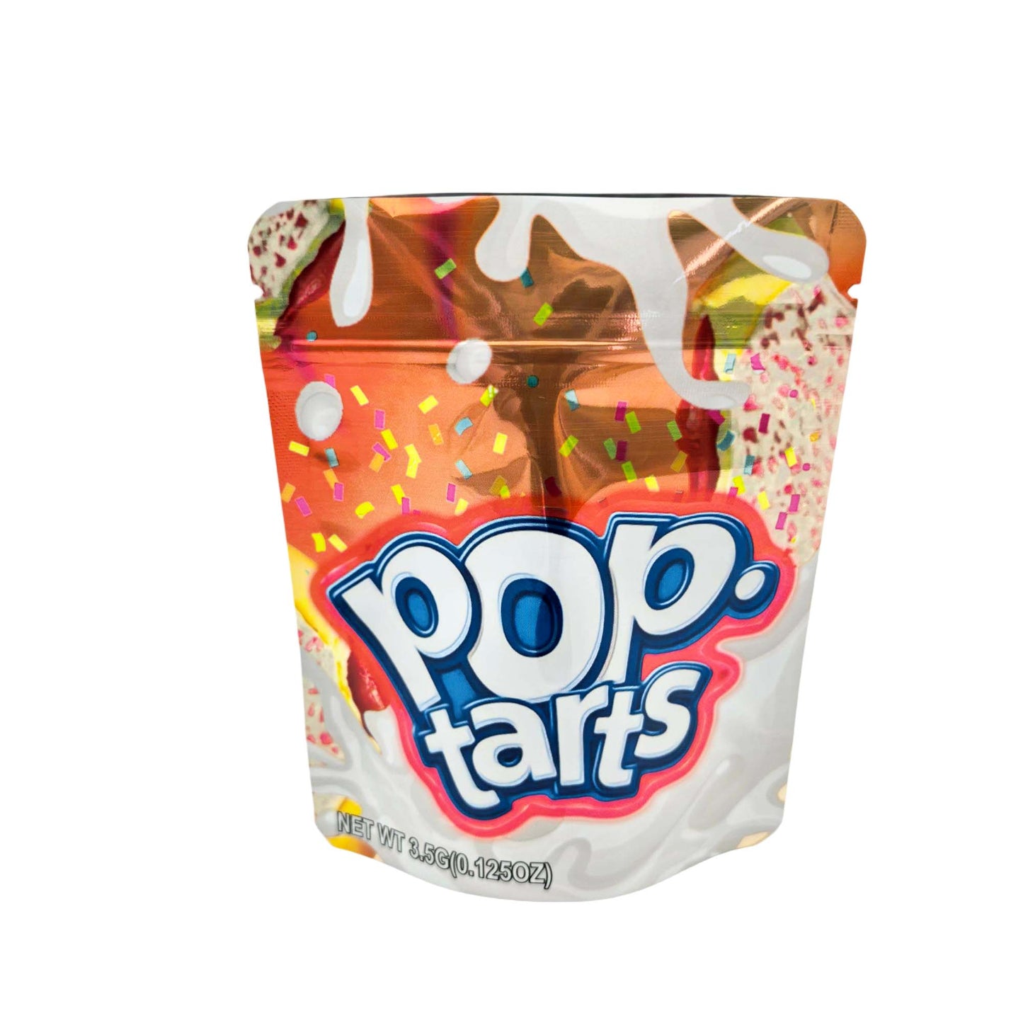 50 Pack - 3.5g Exotic Mylar Bags - Pop Tarts