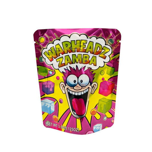 50 Pack - 3.5g Exotic Mylar Bags - Warheadz Zamba