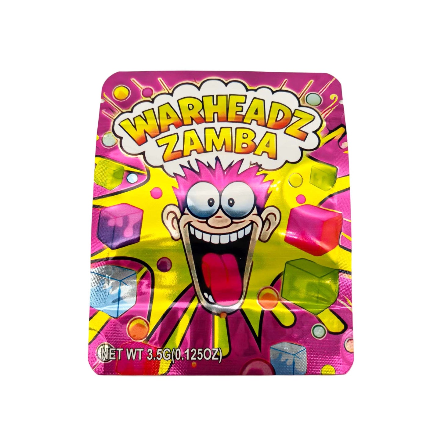 50 Pack - 3.5g Exotic Mylar Bags - Warheadz Zamba