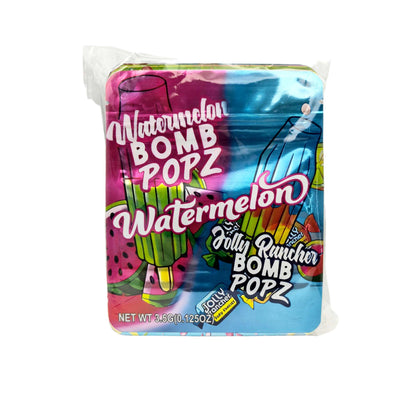 50 Pack - 3.5g Exotic Mylar Bags - Watermelon Bomb Popz