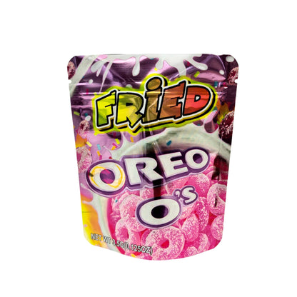 50 Pack - 3.5g Exotic Mylar Bags - Fried Oreo O's