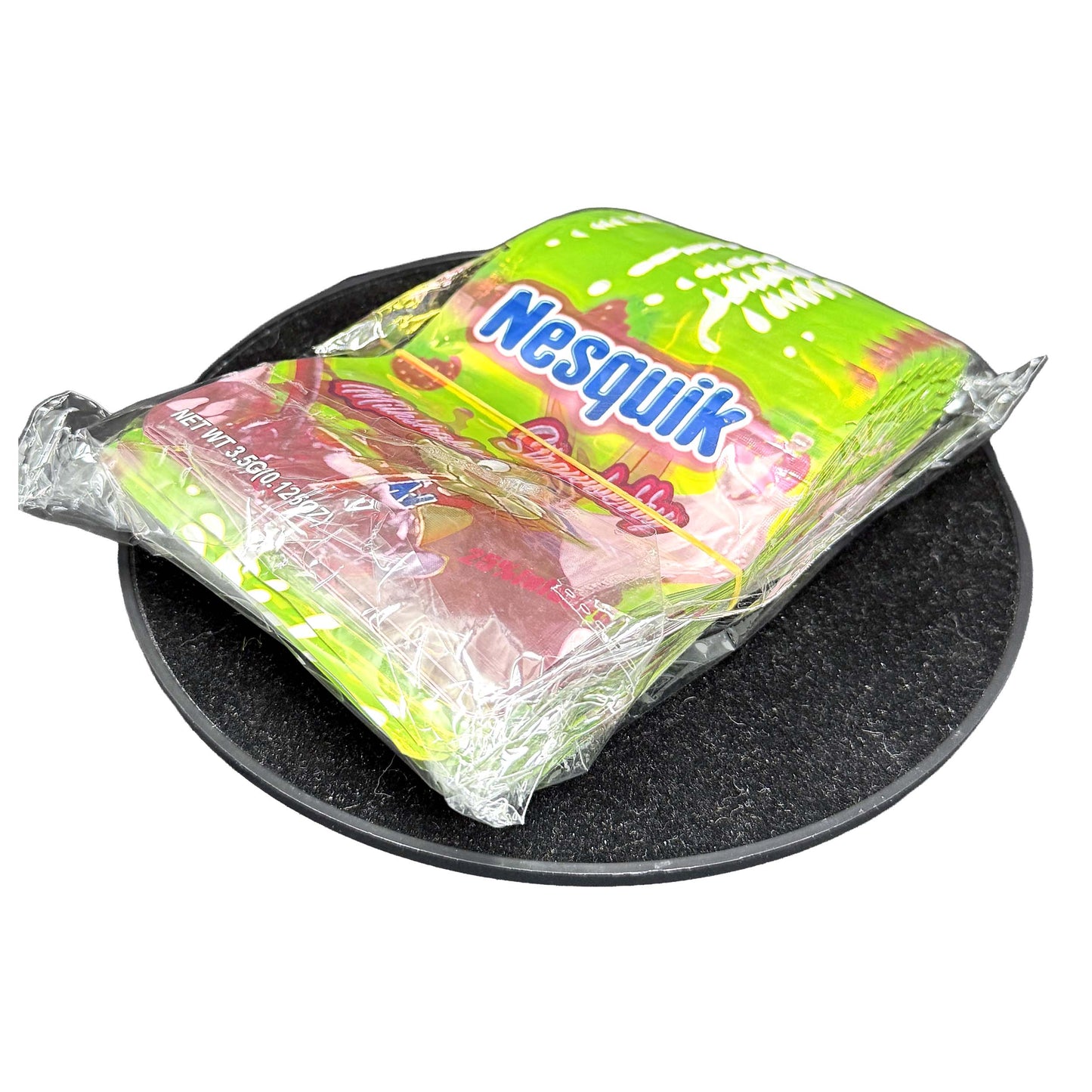 50 Pack - 3.5g Exotic Mylar Bags - Nesquik - Strawberry Milkshake