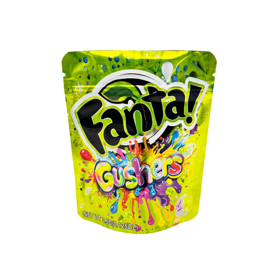 50 Pack - 3.5g Exotic Mylar Bags - Fanta - Gusher