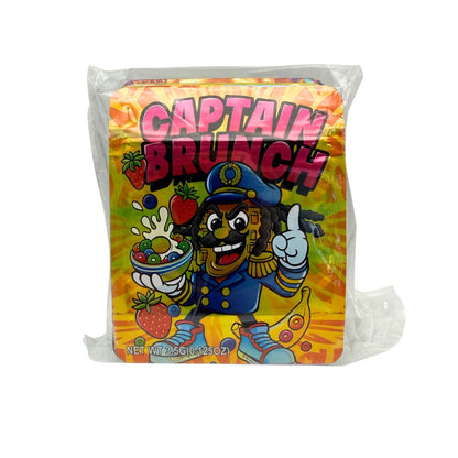 50 Pack - 3.5g Exotic Mylar Bags - Captain Brunch
