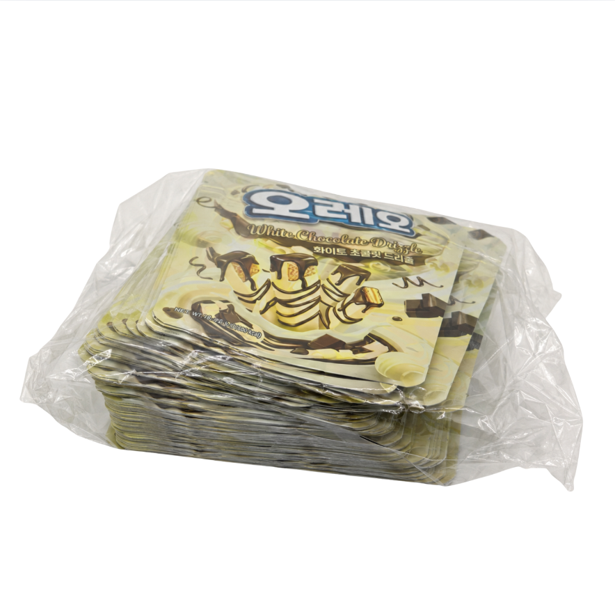 50 Pack - 3.5g Exotic Mylar Bags - Oreo White Chocolate Drizzle