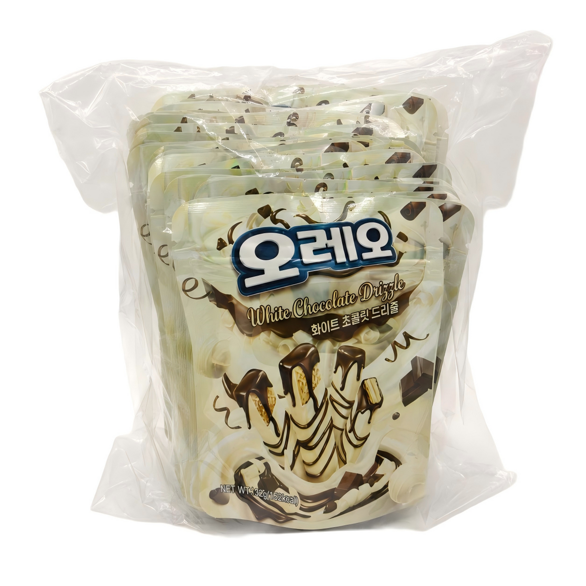 50 Pack - 3.5g Exotic Mylar Bags - Oreo White Chocolate Drizzle