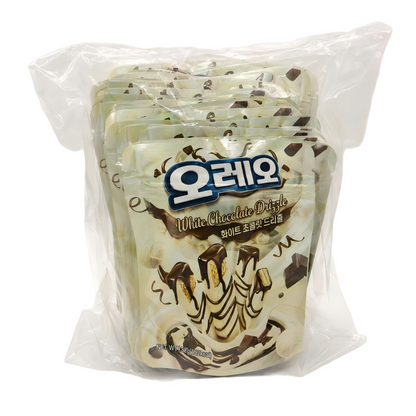 50 Pack - 3.5g Exotic Mylar Bags - Oreo White Chocolate Drizzle