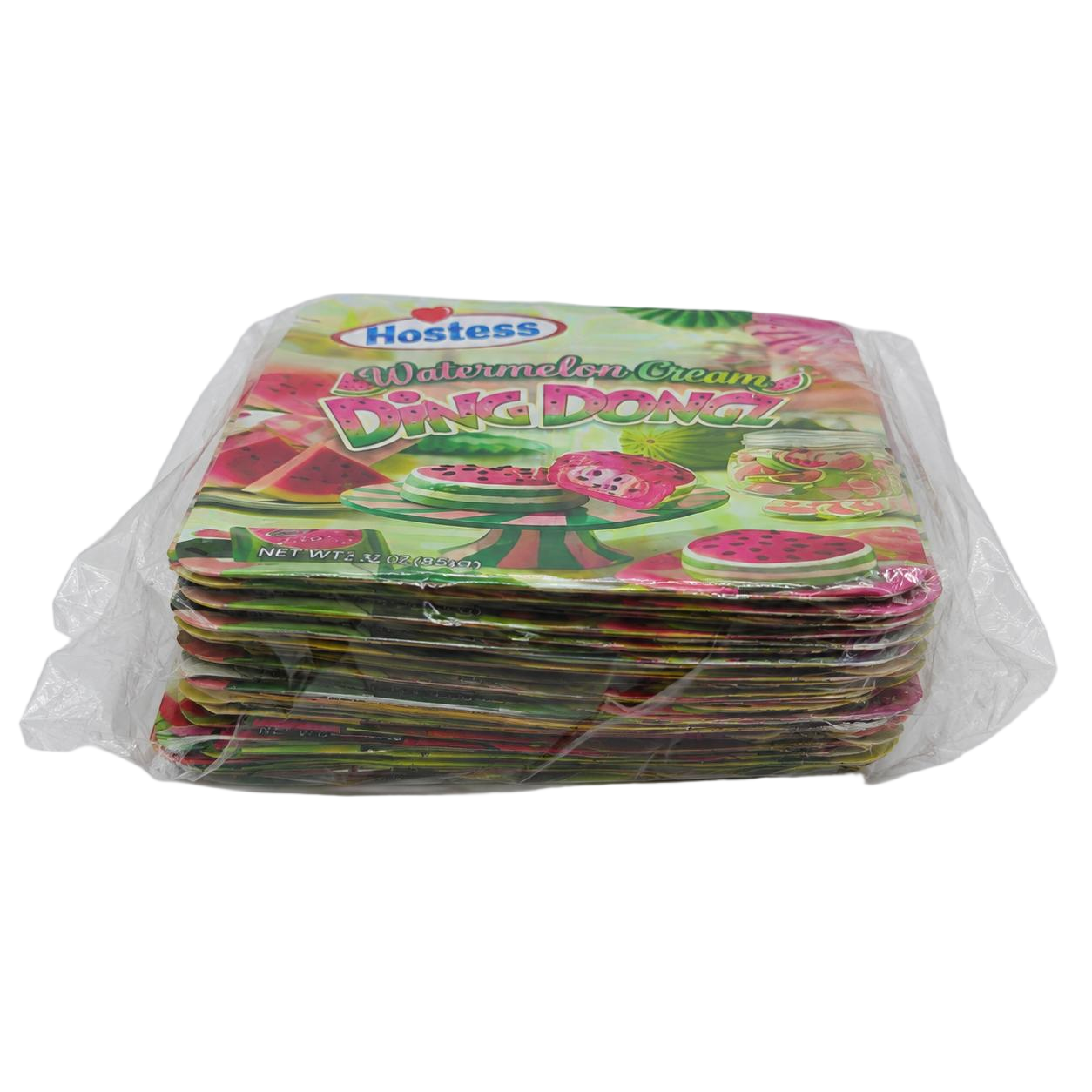 50 Pack - 3.5g Exotic Mylar Bags - Hostess Watermelon Cream Ding Dongz