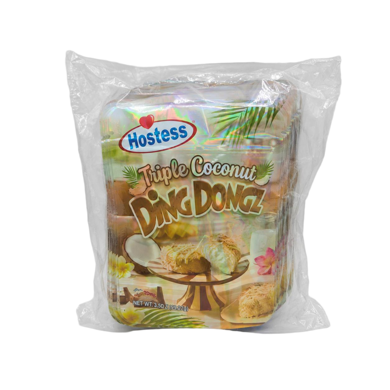 50 Pack - 3.5g Exotic Mylar Bags - Hostess Triple Coconut Ding Dongz