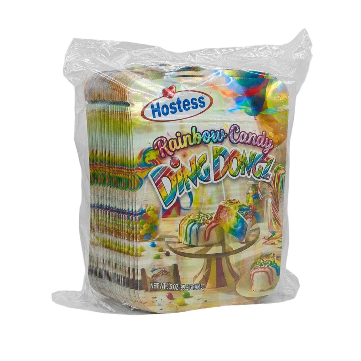 50 Pack - 3.5g Exotic Mylar Bags - Hostess Rainbow Candy Ding Dongz