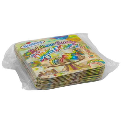 50 Pack - 3.5g Exotic Mylar Bags - Hostess Rainbow Candy Ding Dongz