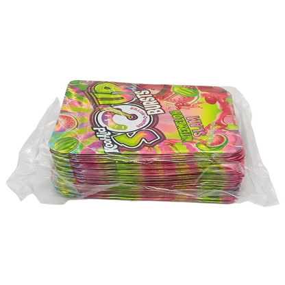 50 Pack - 3.5g Exotic Mylar Bags - Kool-Aid Sour Bursts Watermelon