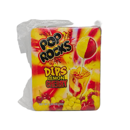 50 Pack - 3.5g Exotic Mylar Bags - Pop Rocks Dips Lemon