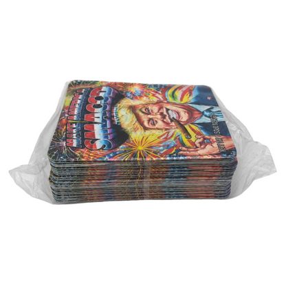 50 Pack - 3.5g Exotic Mylar Bags - Make America SMACCD Again Trump