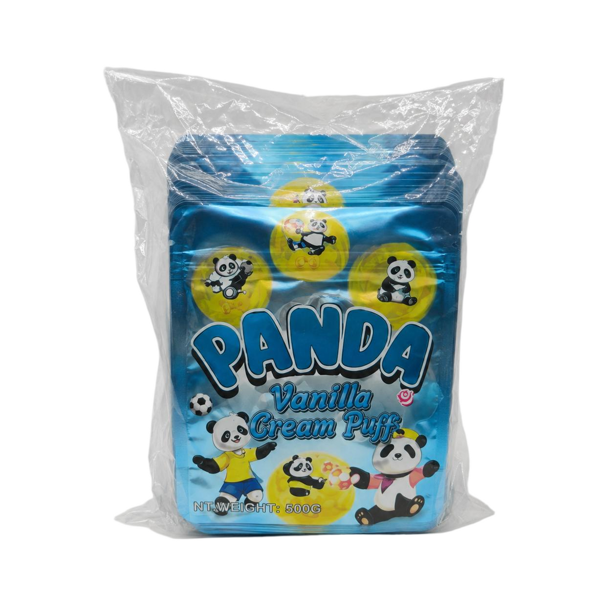 50 Pack - 3.5g Exotic Mylar Bags - Panda Vanlilla Cream Puff