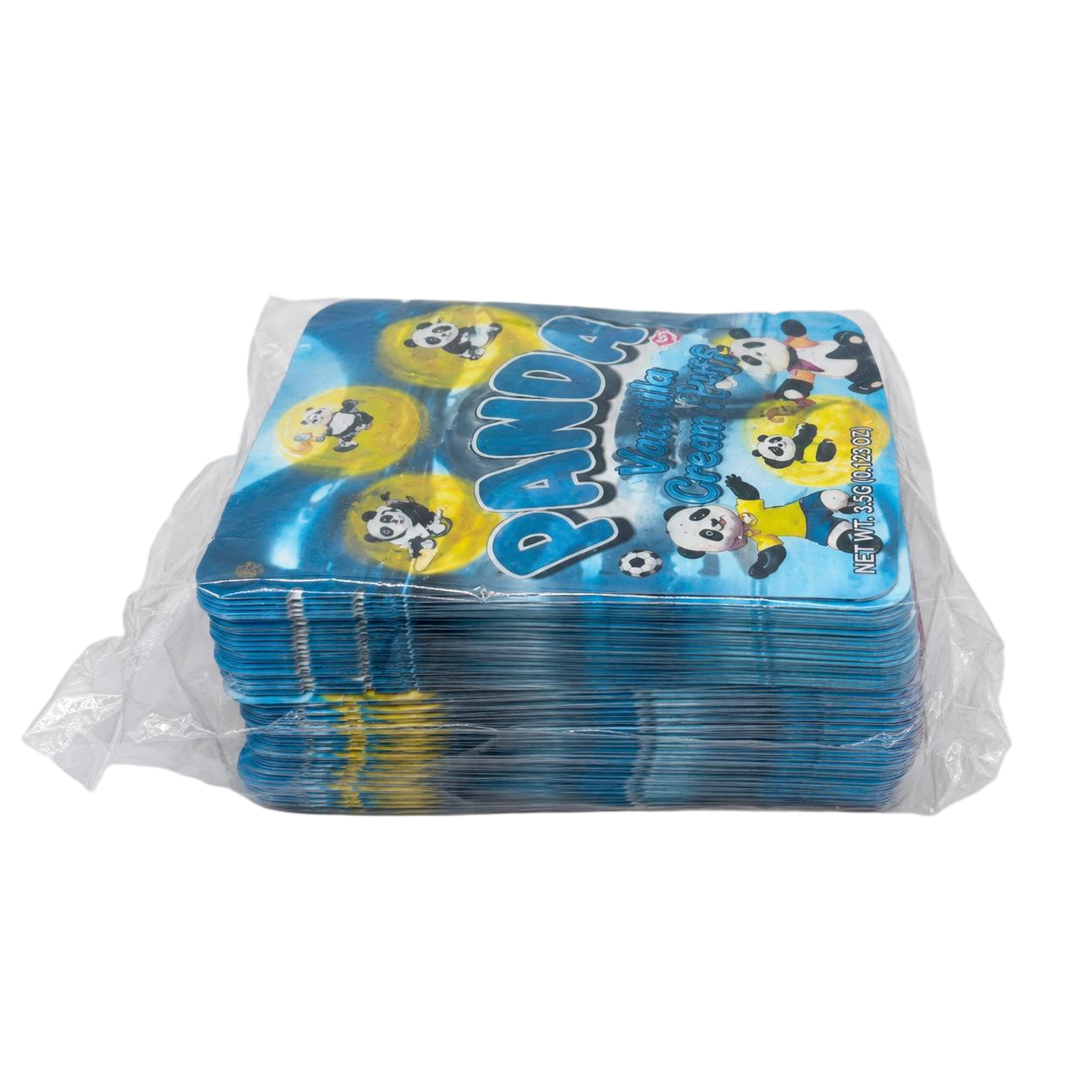 50 Pack - 3.5g Exotic Mylar Bags - Panda Vanlilla Cream Puff
