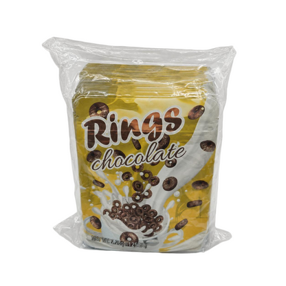 50 Pack - 3.5g Exotic Mylar Bags - Rings Chocolate