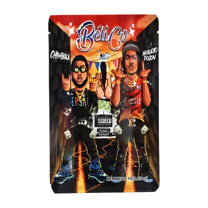 7g Exotic Mylar Bag - Belico (50 Count)