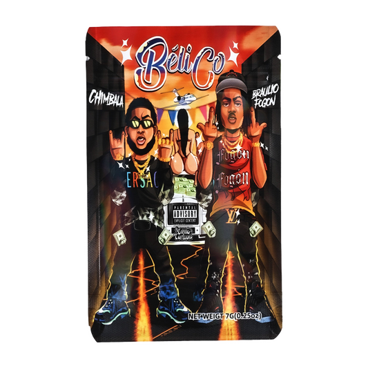 7g Exotic Mylar Bag - Belico (50 Count)