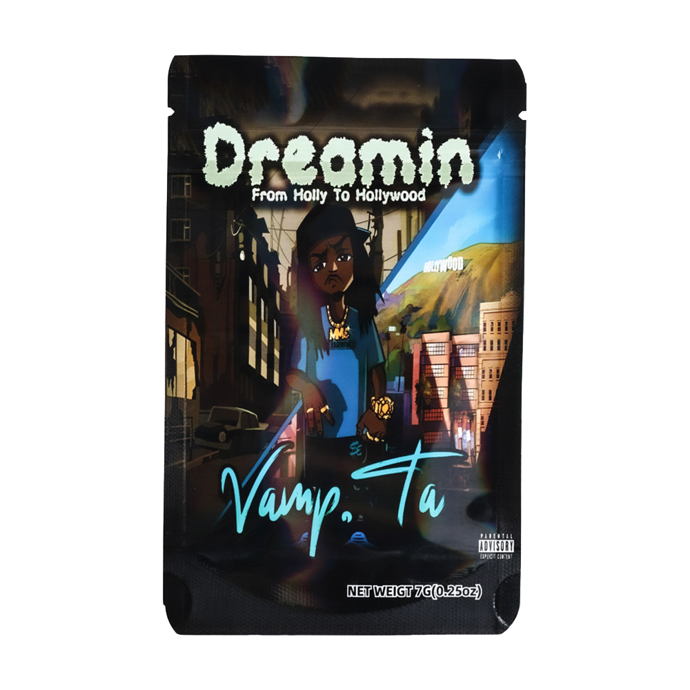 7g Exotic Mylar Bag - Dreaming from Holly to Hollywood (50 Count)