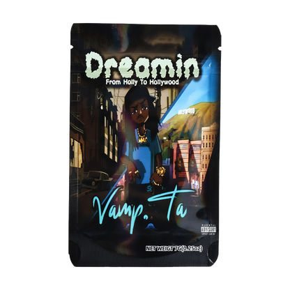 7g Exotic Mylar Bag - Dreaming from Holly to Hollywood (50 Count)