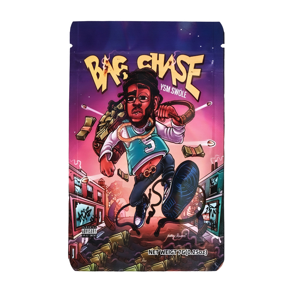 7g Exotic Mylar Bag - Bag Chase (50 Count)