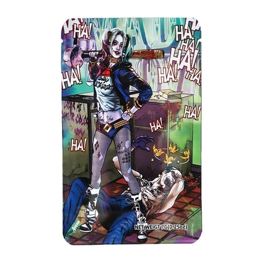 7g Exotic Mylar Bag - Ha Ha Harly Quinn (50 Count)