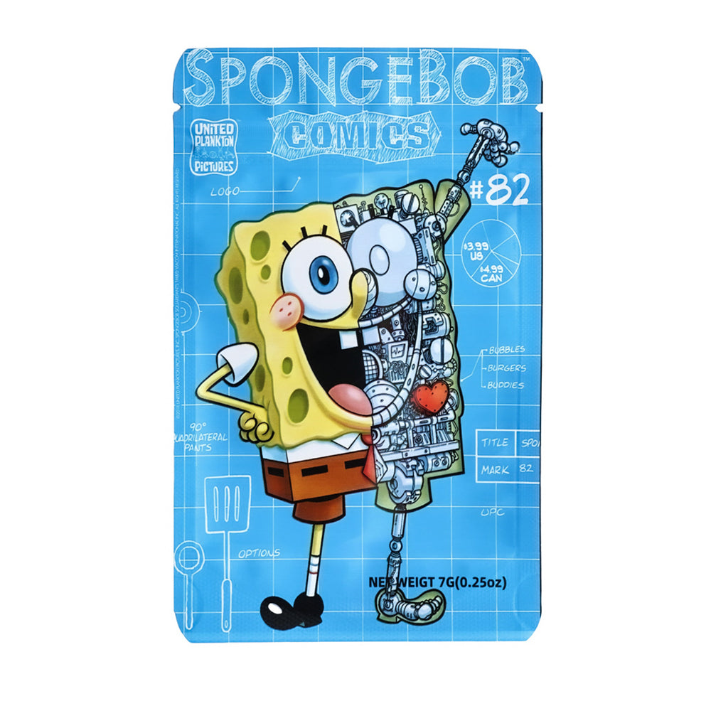 7g Exotic Mylar Bag - Sponge Bob (50 Count)