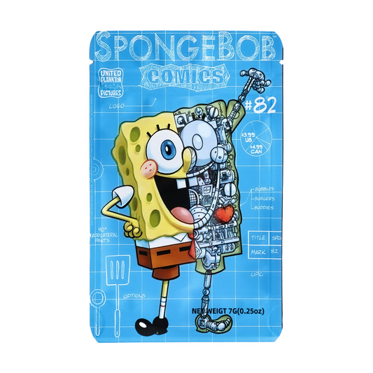 7g Exotic Mylar Bag - Sponge Bob (50 Count)