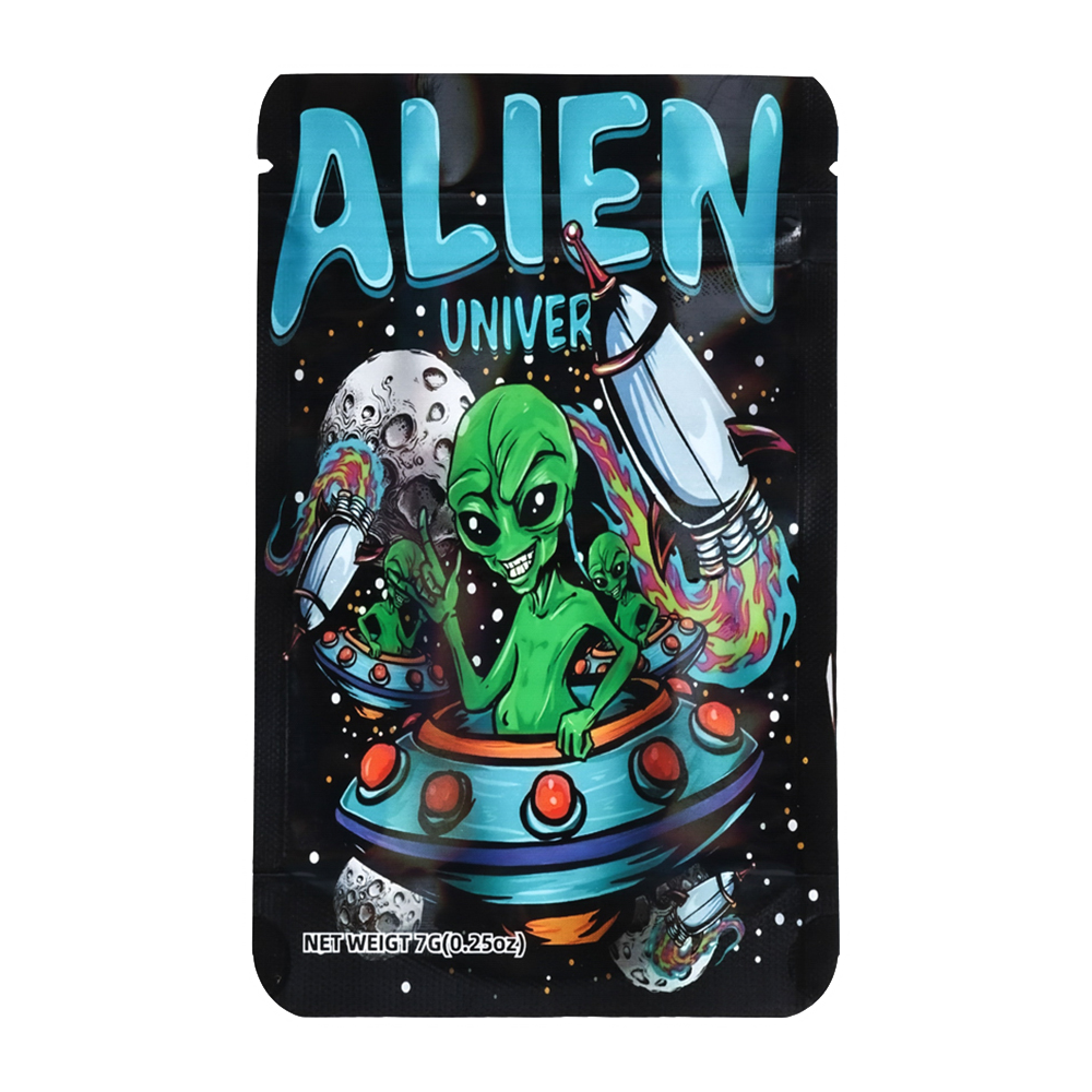 7g Exotic Mylar Bag - Alien Universe (50 Count)