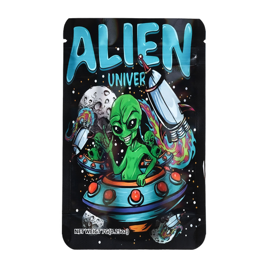 7g Exotic Mylar Bag - Alien Universe (50 Count)