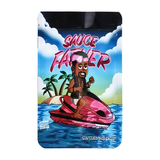 7g Exotic Mylar Bag - Sauce Father (50 Count)