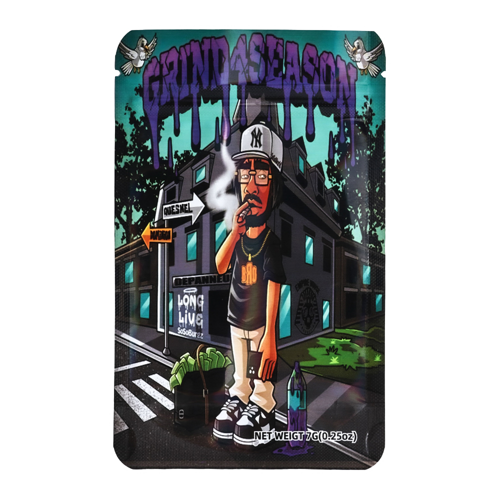 7g Exotic Mylar Bag - Grind 4 Season (50 Count)