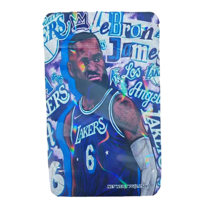 7g Exotic Mylar Bag - Lebron James (50 Count)
