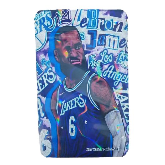 7g Exotic Mylar Bag - Lebron James (50 Count)