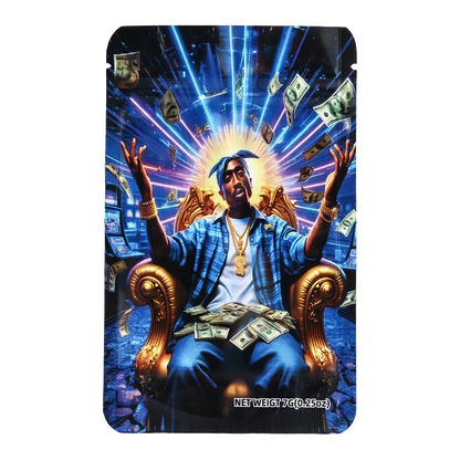 7g Exotic Mylar Bag - Tupac Thug Life (50 Count)