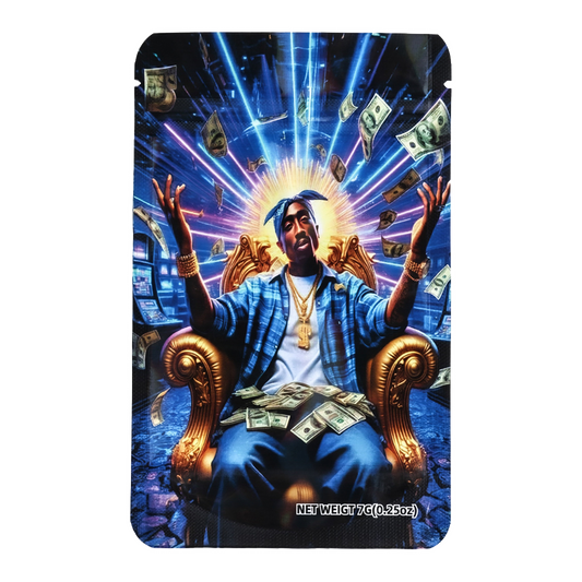 7g Exotic Mylar Bag - Tupac Thug Life (50 Count)