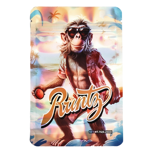 7g Exotic Mylar Bag - Runtz Monkey (50 Count)