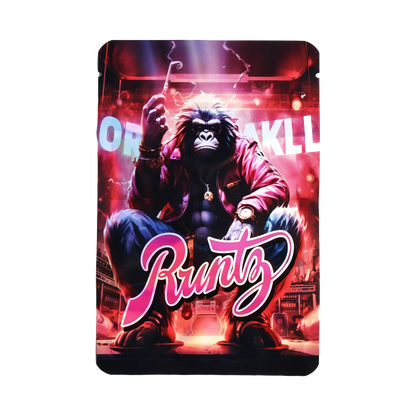 7g Exotic Mylar Bag - Runtz Gorilla (50 Count)