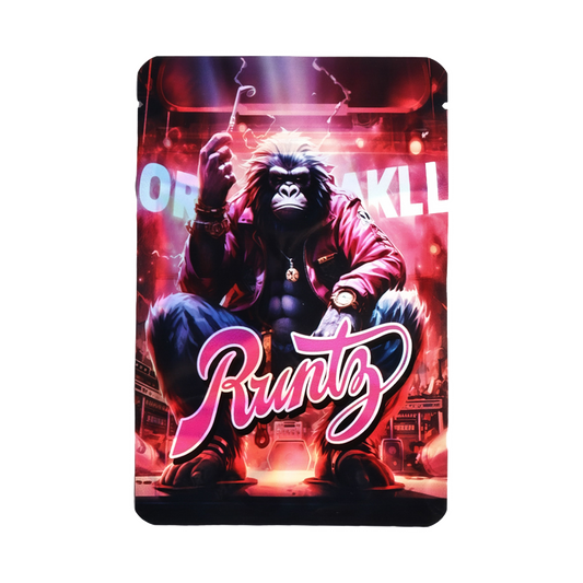 7g Exotic Mylar Bag - Runtz Gorilla (50 Count)