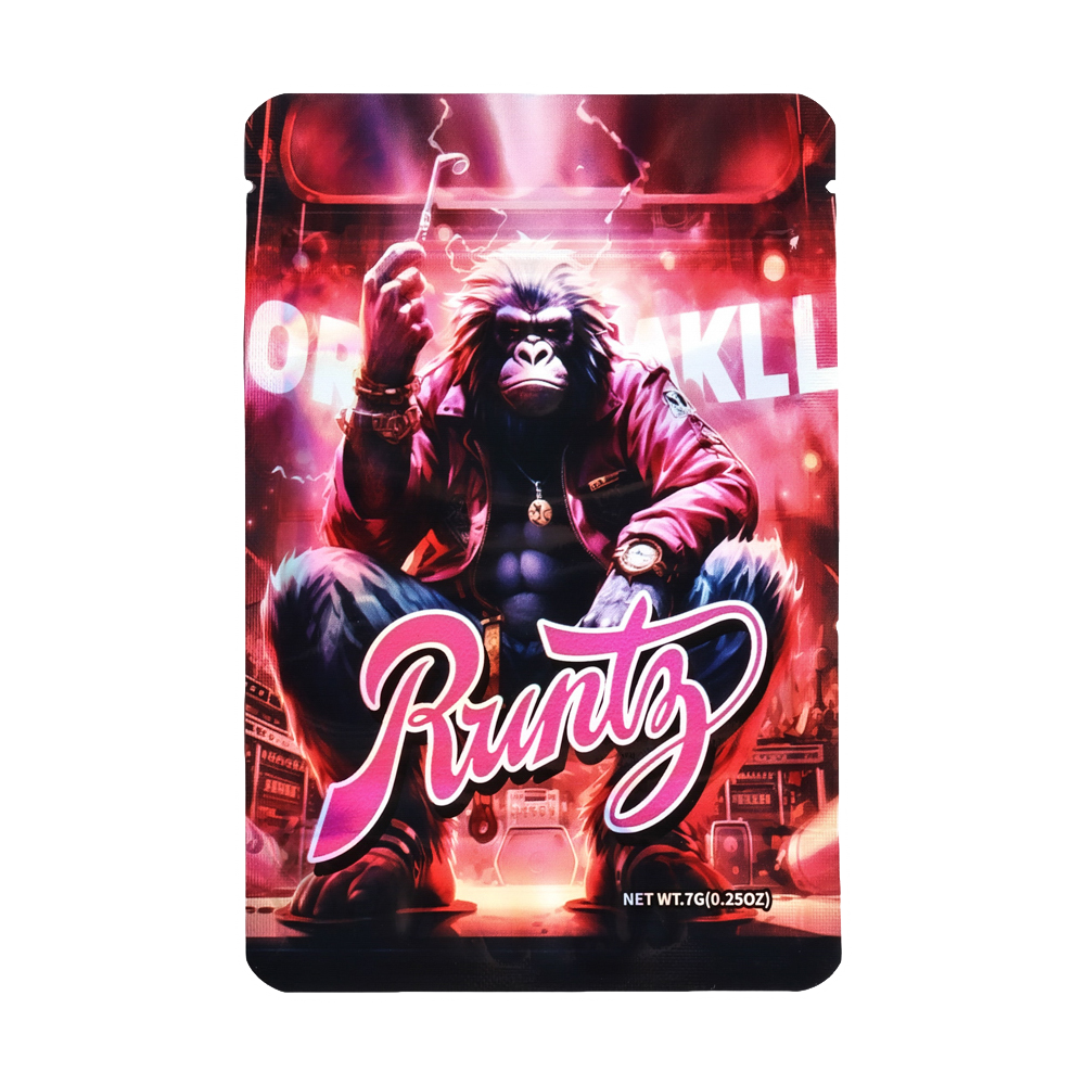 7g Exotic Mylar Bag - Runtz Gorilla (50 Count)