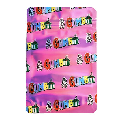 7g Exotic Mylar Bag - Gumbo Green Monster (50 Count)