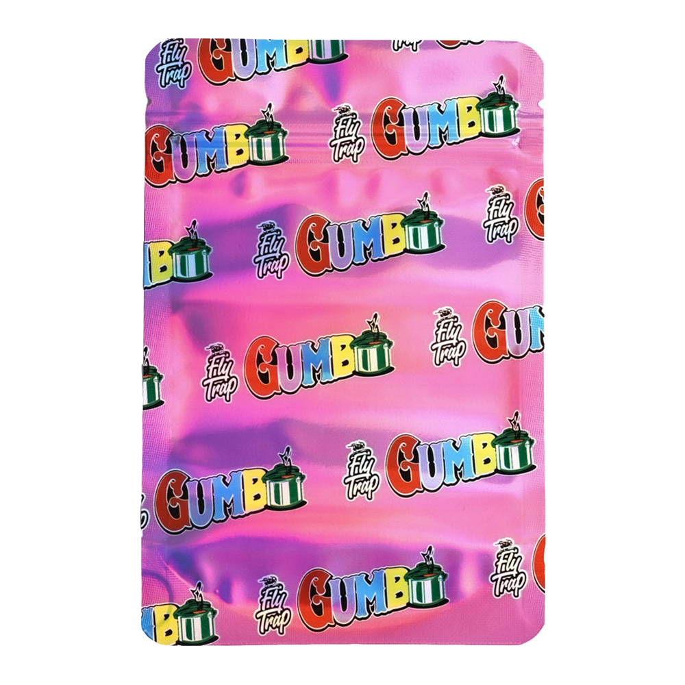 7g Exotic Mylar Bag - Gumbo Green Monster (50 Count)