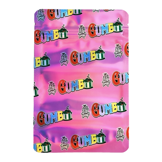 7g Exotic Mylar Bag - Gumbo Green Monster (50 Count)